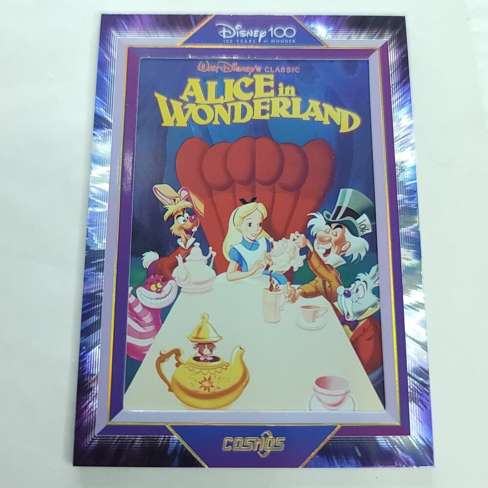 Alice In Wonderland Kakawow Cosmos Disney 100 All Star Movie Poster 006/288